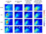 Satellite-based, top-down approach for the adjustment of aerosol precursor emissions over East Asia: the TROPOspheric Monitoring Instrument (TROPOMI) NO2 product and the Geostationary Environment Monitoring Spectrometer (GEMS) aerosol optical depth (AOD) data fusion product and its proxy